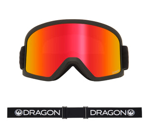 DX3 OTG - Black with Lumalens Red Ionized & Lumalens Amber Lens
