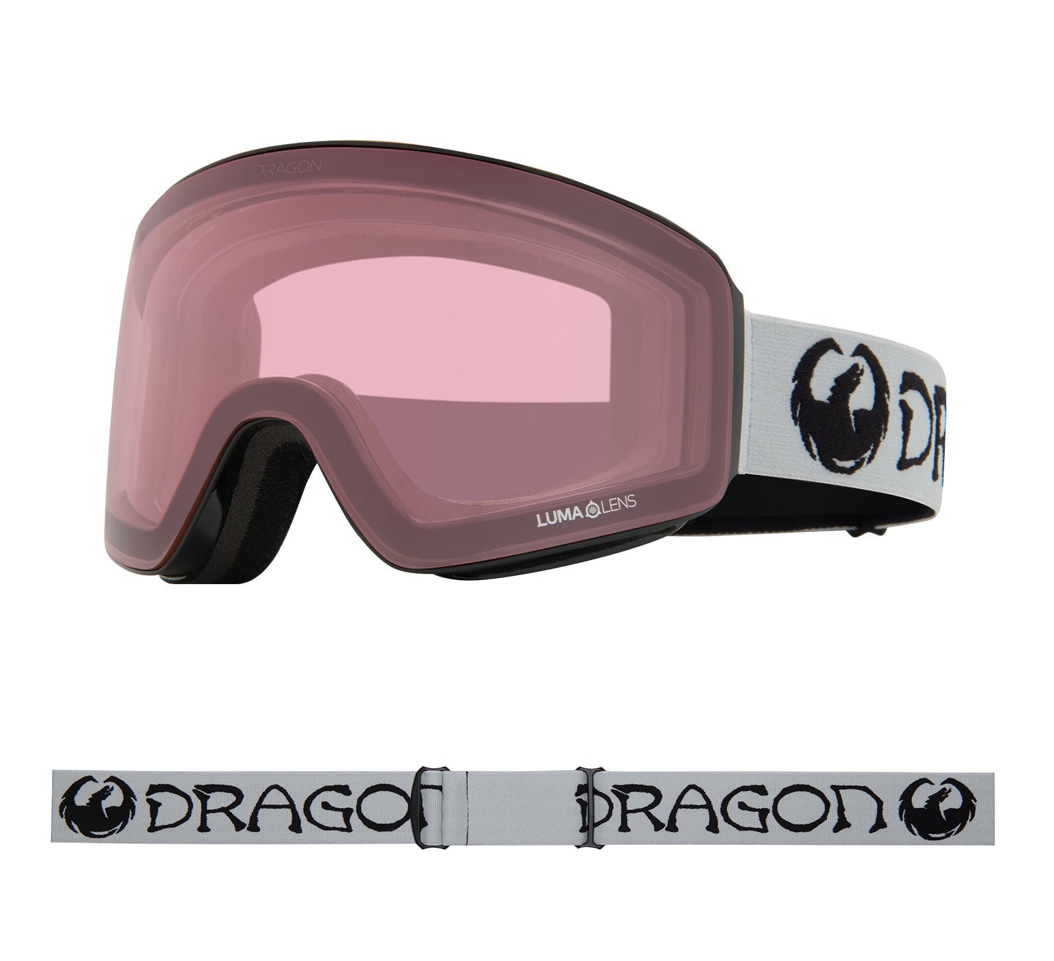 PXV - Classic Grey with Lumalens Photochromic Light Rose Lens