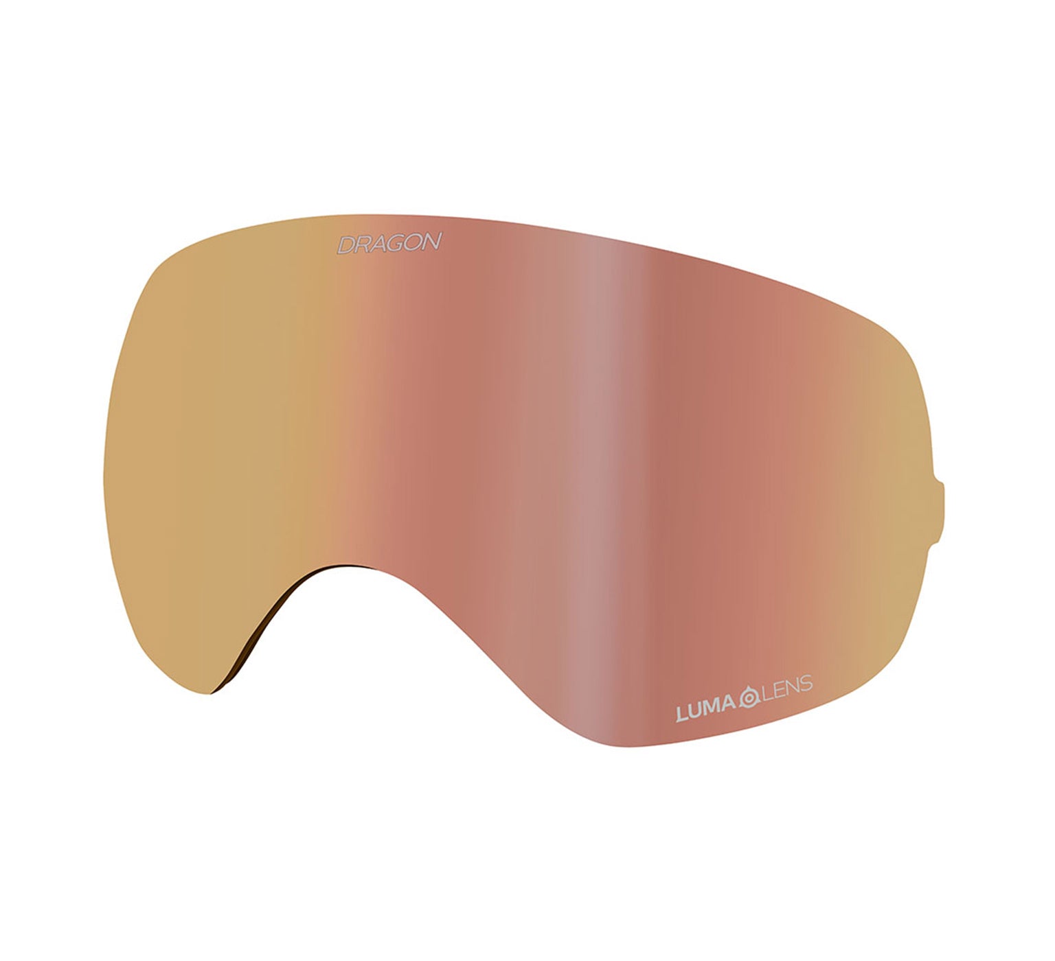 X2s Replacement Lens - Lumalens Rose Gold Ionized
